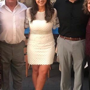 VICI Dress-white-Worn once